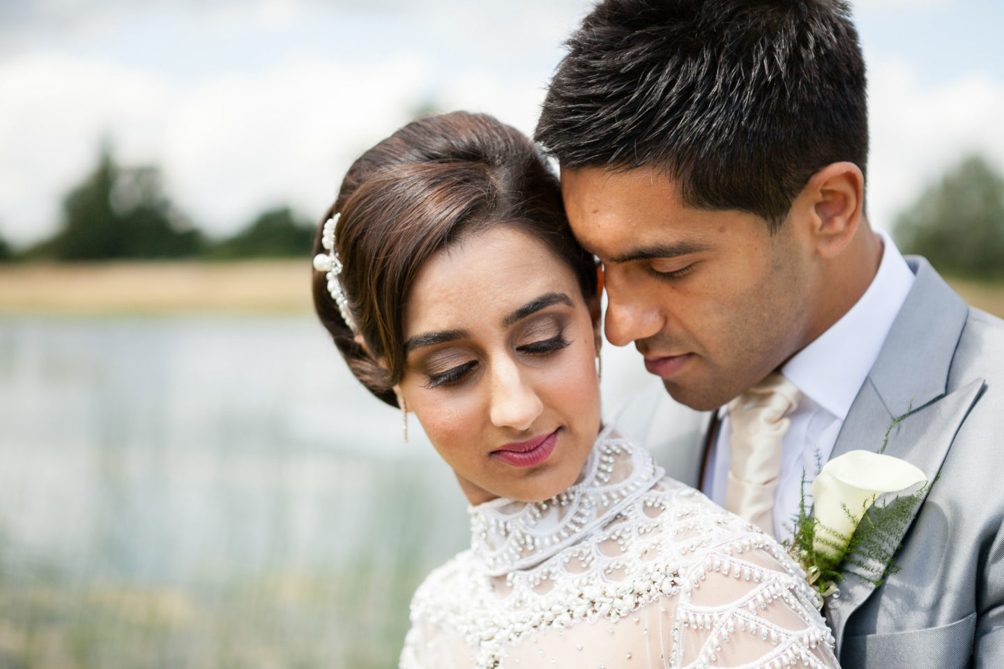 Buckinghamshire Golf Club Asian Civil Ceremony Portrait